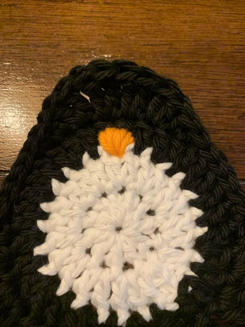 Crochet Penguin Coasters