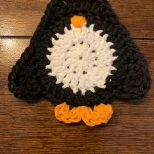Crochet Penguin Coasters