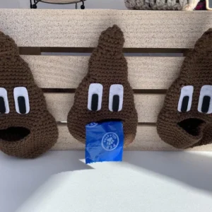 Poop Emoji Dog Bag Holder