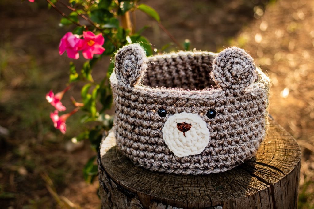 Crochet Bear Basket Flagstaff AZ
