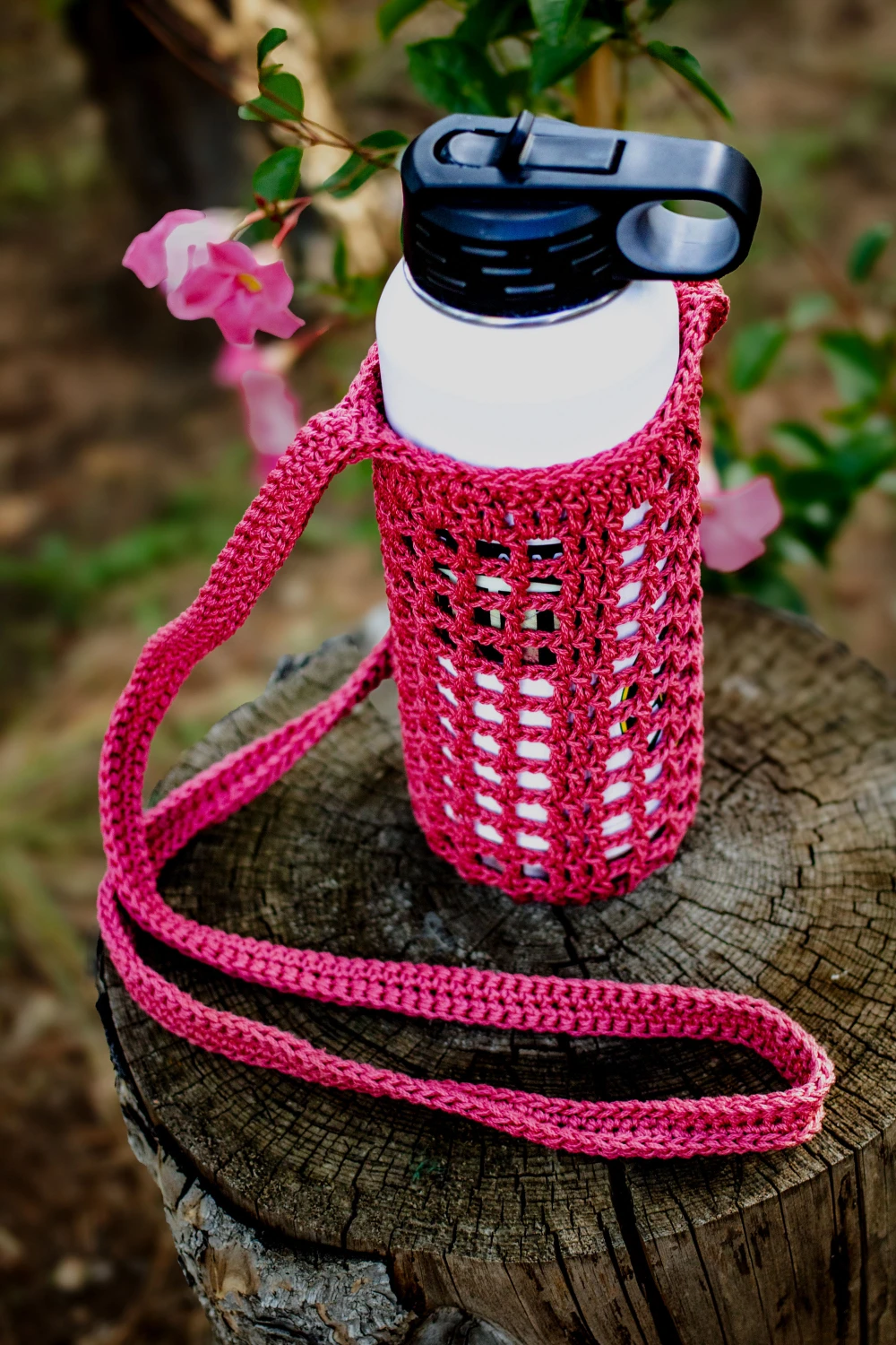 Crocheted Water Bottle Holder