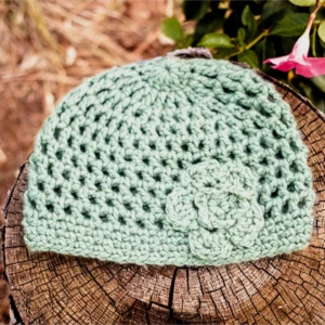 Cloche Hat with Flower