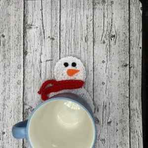 Crochet Snowman Coasters - Image 4