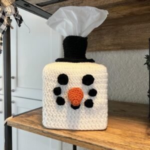 Snowman Tissue Box Cozy