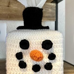 Snowman Tissue Box Cozy - Image 2
