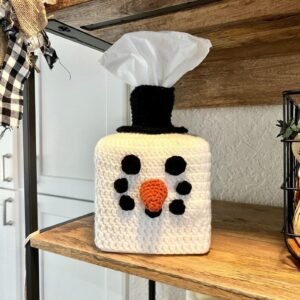 Snowman Tissue Box Cozy