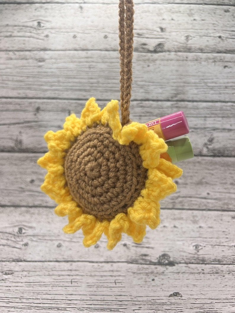 Sunflower Bag Charm