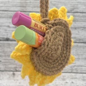 Sunflower Bag Charm Gift