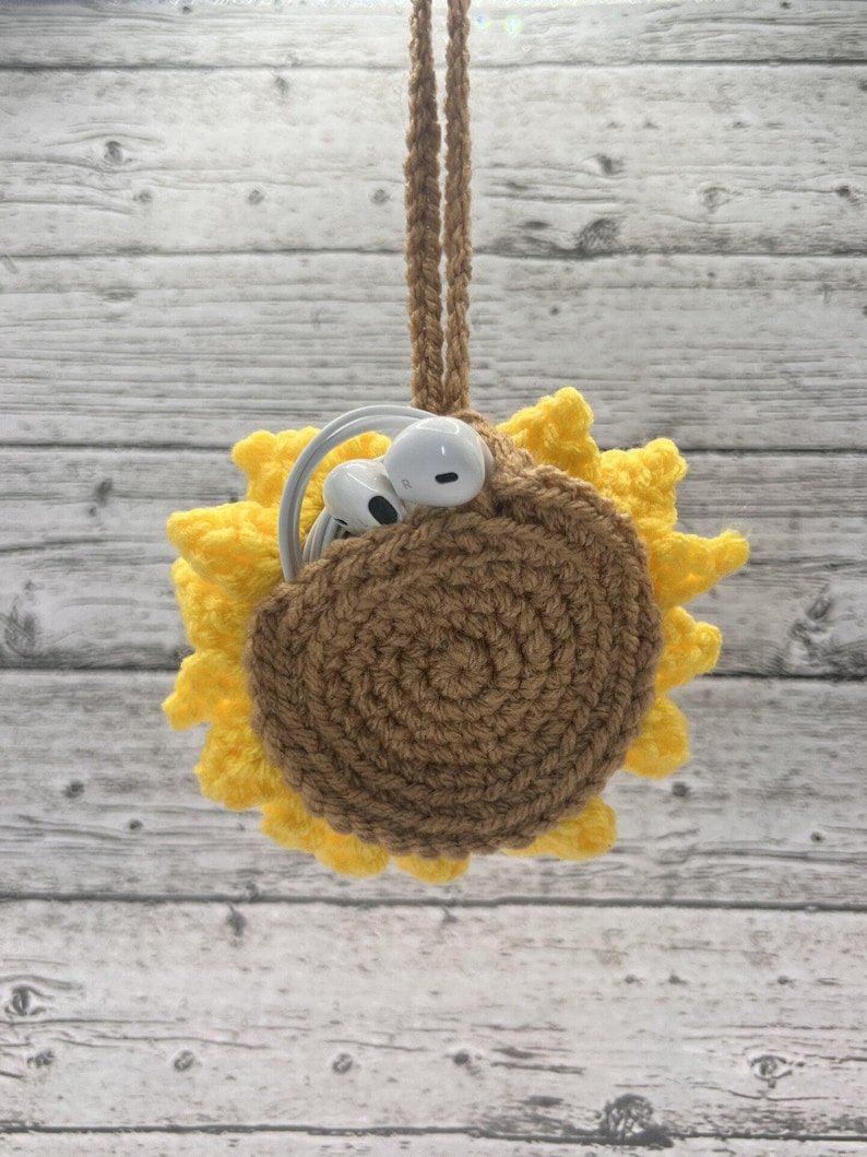 Sunflower Bag Charm Gift