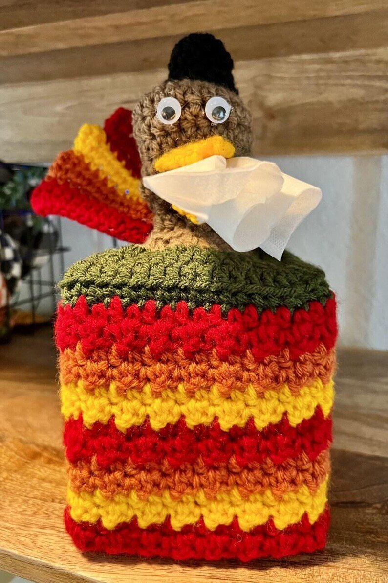 Turkey Tissue Box Cozy