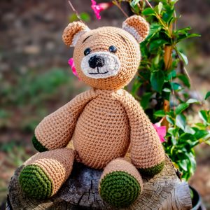 Crochet Bear Plush Toy