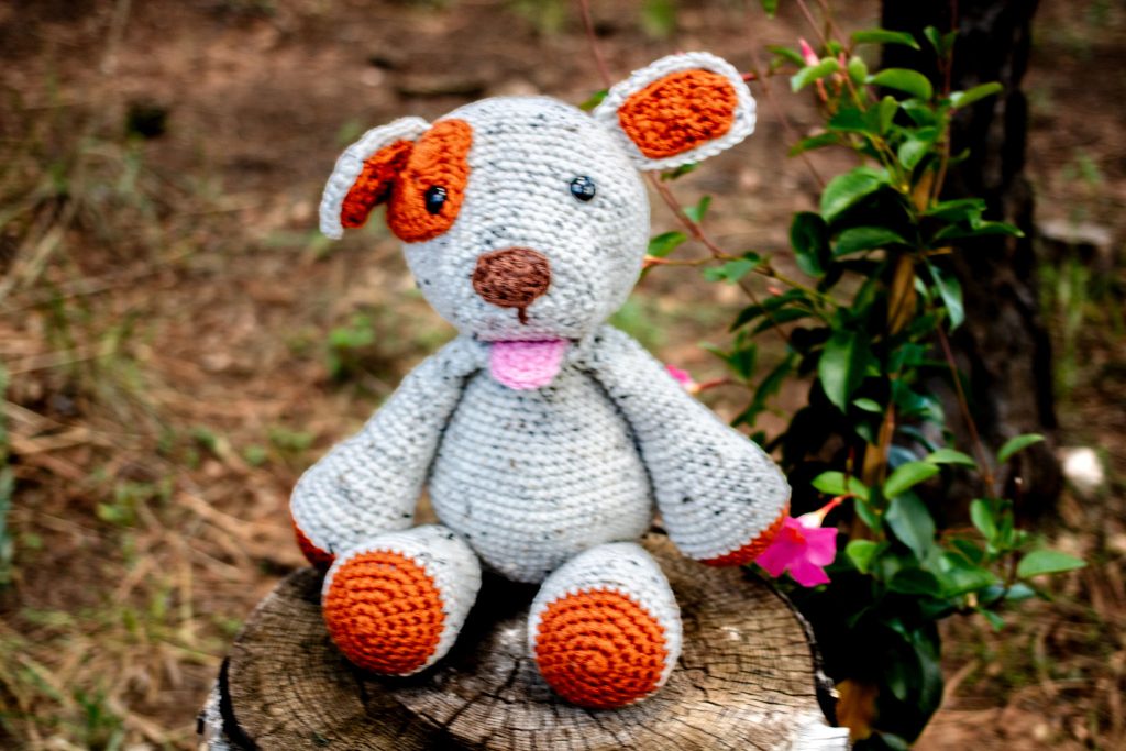Crochet Puppy Plush Toy