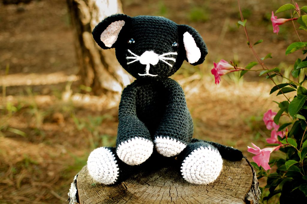 Crochet Cat Plush Toy