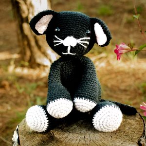 Crochet Cat Plush Toy